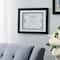 Black 8.5" x 11" Document Frame with Mat by Studio Décor®